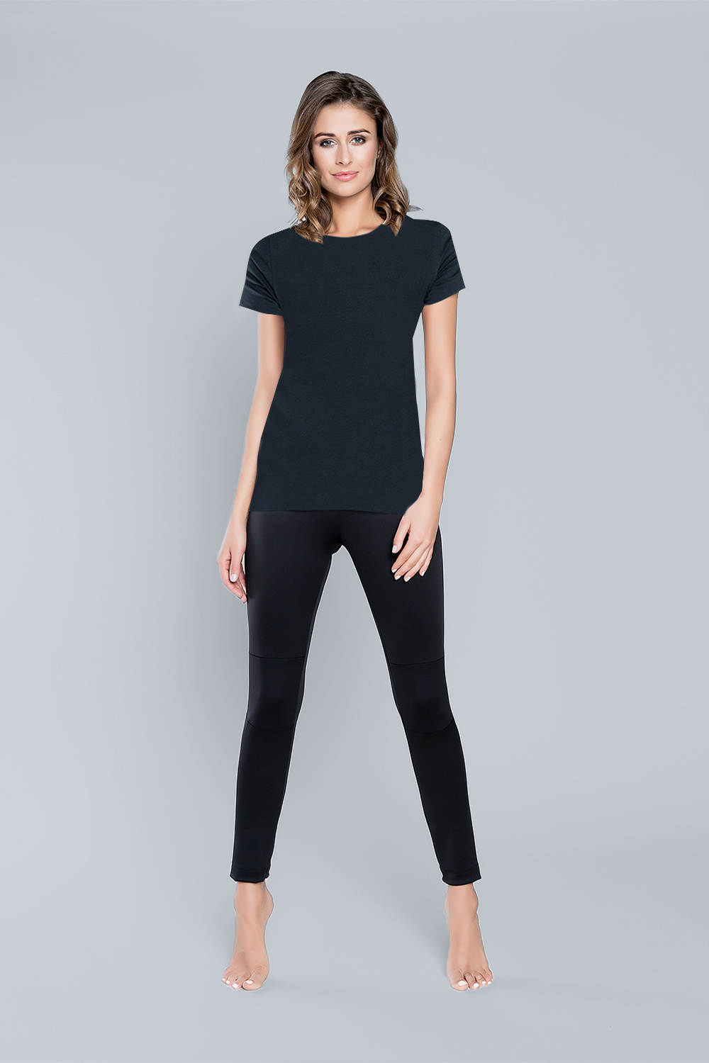 Ibiza T-shirt With Short Sleeves - Black